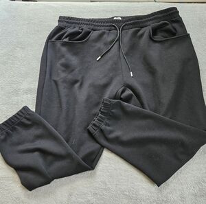 One Bone Mens Tech Jogger Pant E Black Sweatpants OB227 45-49 inches Active